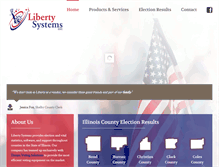 Tablet Screenshot of libertysystemsllc.com